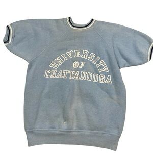 Vintage University of Chattanooga 60s ringer Crewneck adult XS